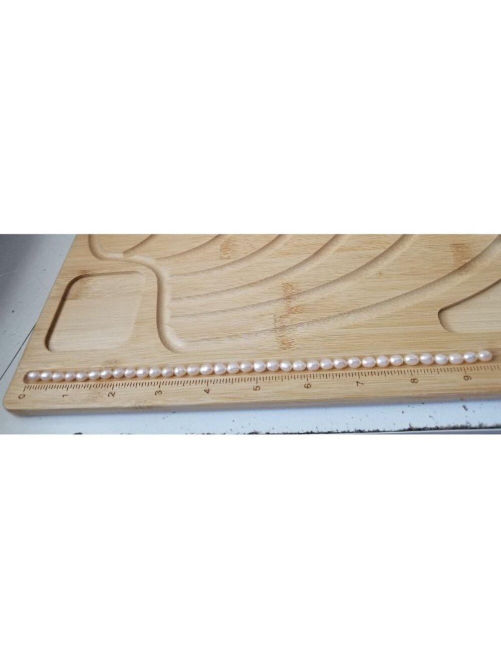 Loose Pearl White Pearl Bag 2 D   6 mm  Bin Pearl  74 Pcs  153.5 ct  30.7 gr  18
